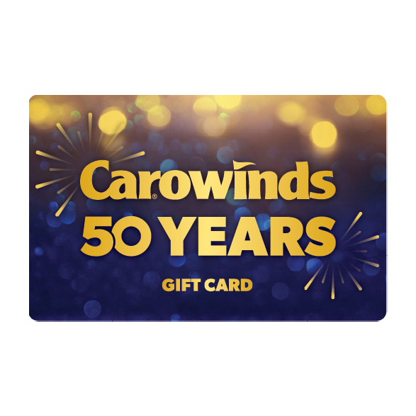 Carowinds 50th Anniversary Gift Card