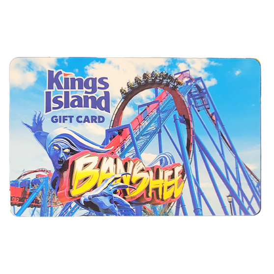 Kings Island Banshee Gift Card