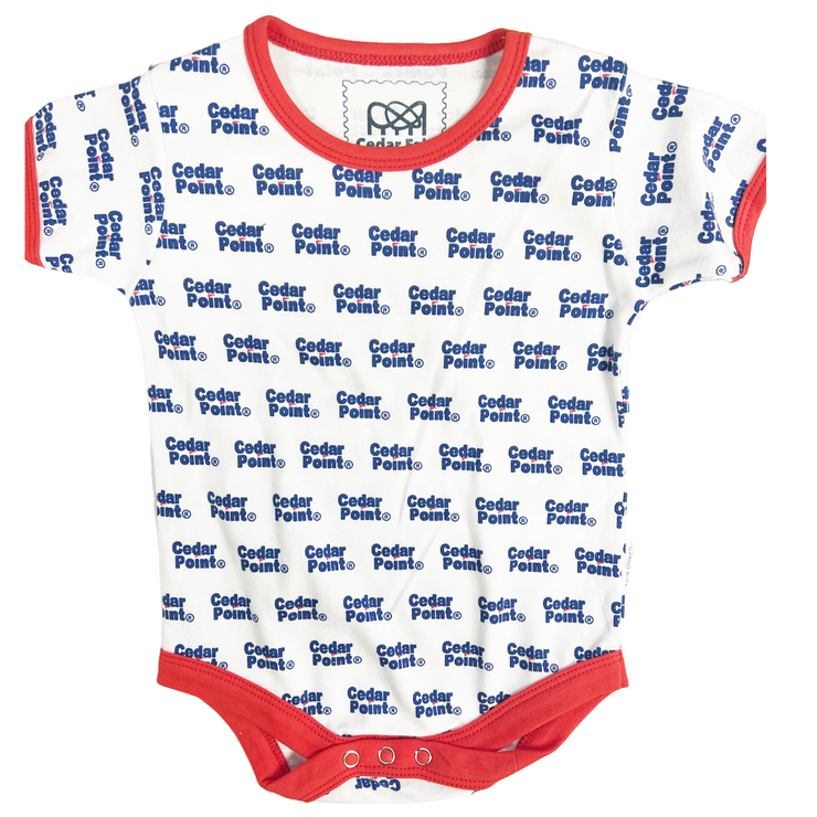 Cedar Point Printed Infant Bodysuit